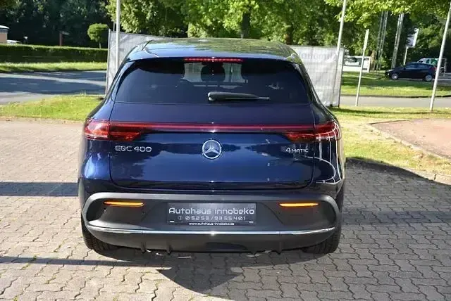 Gebraucht Mercedes EQC400 AMG line 300 kW (408 PS) 2020 Cavansitblau  metallic paint SUV