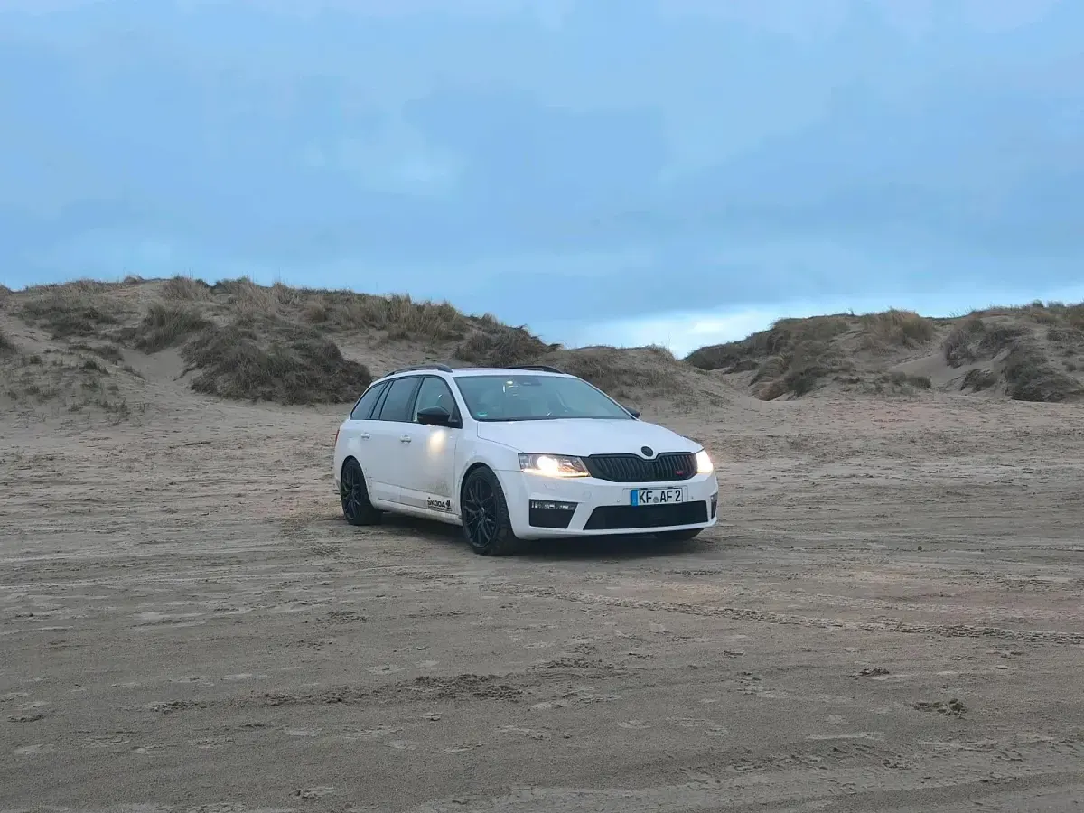 Usata Skoda Octavia RS 184 CV (135 kW) 2014 Bianco Station wagon