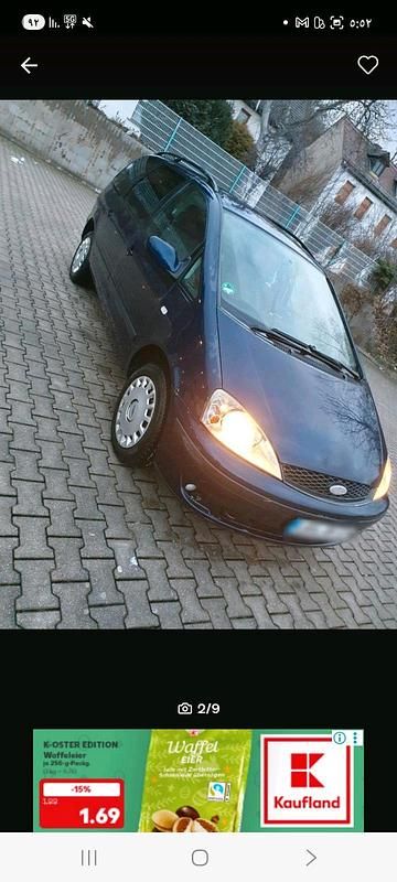 Gebraucht Ford Galaxy 120 PS (88 kW) 2005 Blau Van / Kleinbus