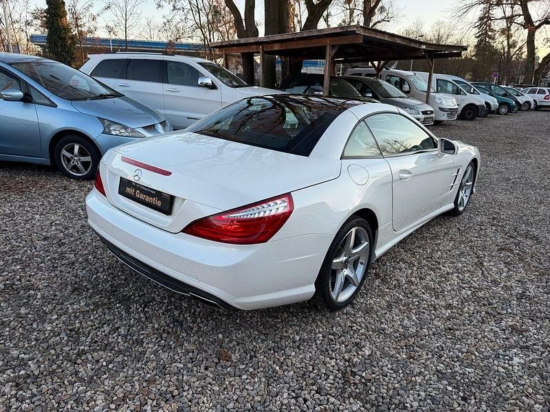Gebraucht Mercedes SL400 333 PS (244 kW) 2016 Weiß Cabrio