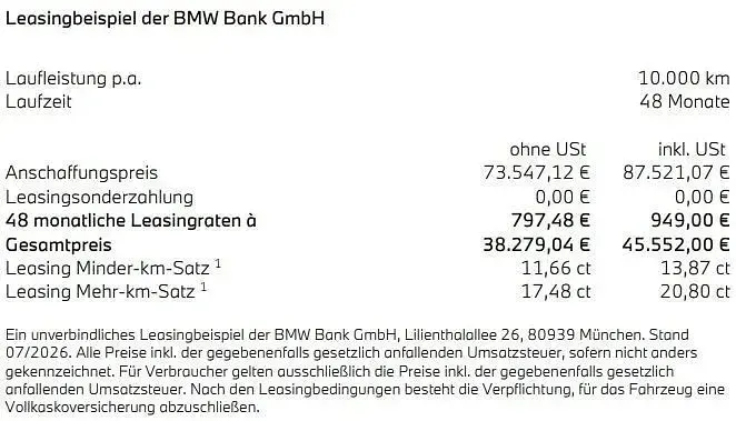Gebraucht BMW 740 M Sport 299 PS (219 kW) 2025 Carbonschwarz Limousine