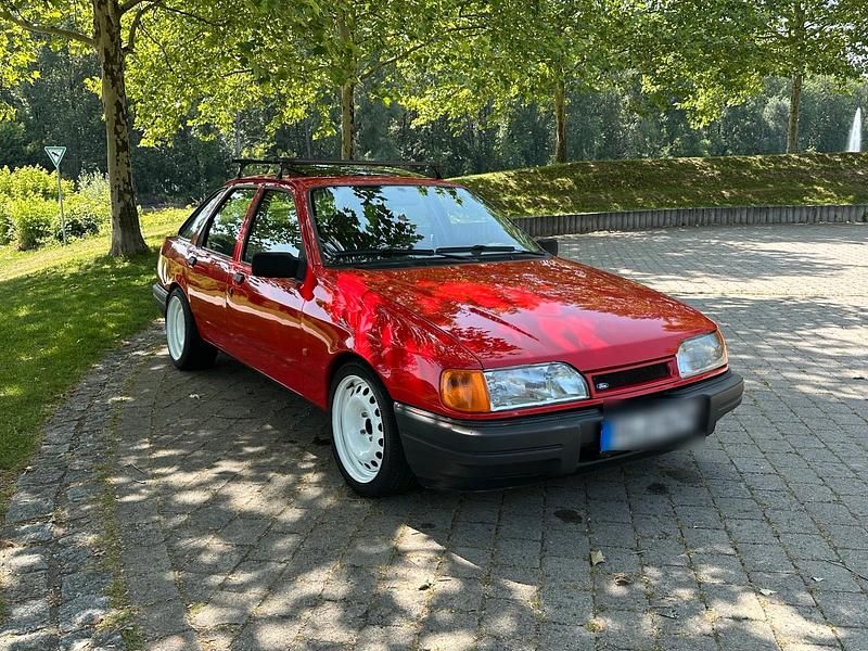 Rot Gebraucht 1990 Ford Sierra Limousine | 5.600 € - Bild 1/4