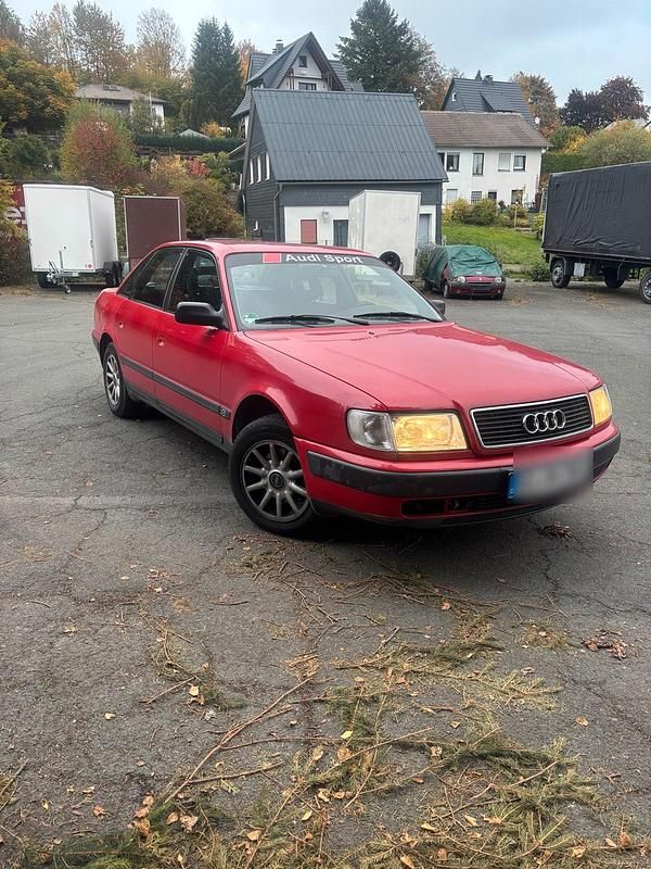 Rot Gebraucht 1994 Audi 100 Limousine | 2.100 € - Bild 1/4