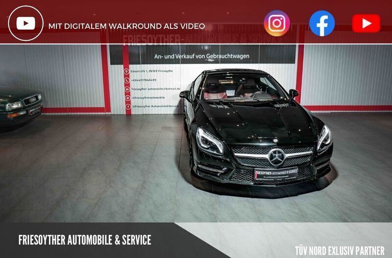 Schwarz Gebraucht 2016 Mercedes SL500 AMG Cabrio | 49.990 € - Bild 1/4