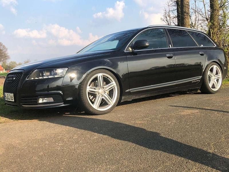 Schwarz Gebraucht 2011 Audi A6 Kombi | 9.990 € (Guter Preis) - Bild 1/4