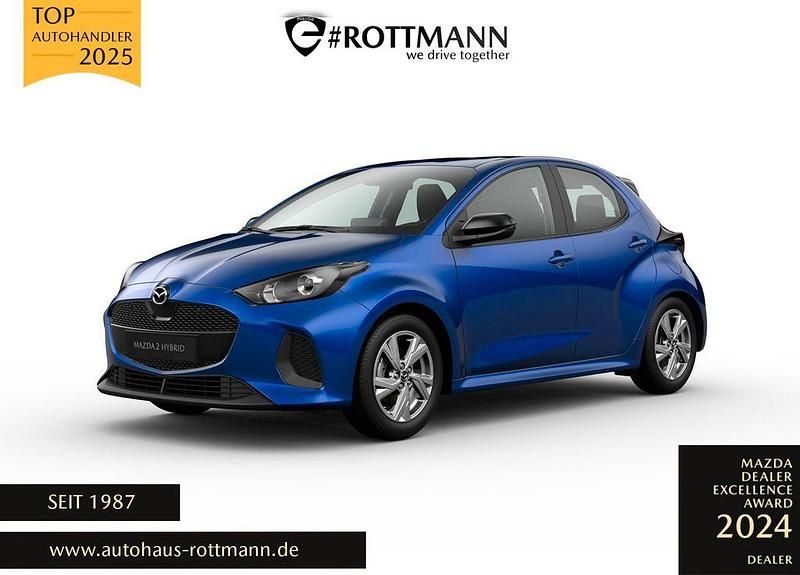 Blau Neu 2025 Mazda 2 Exclusive-Line Limousine | 24.870 € (Fairer Preis) - Bild 1/4