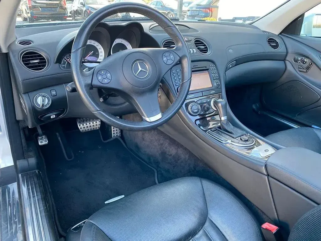 Gebraucht Mercedes SL500 387 PS (284 kW) 2008 Silber Cabrio