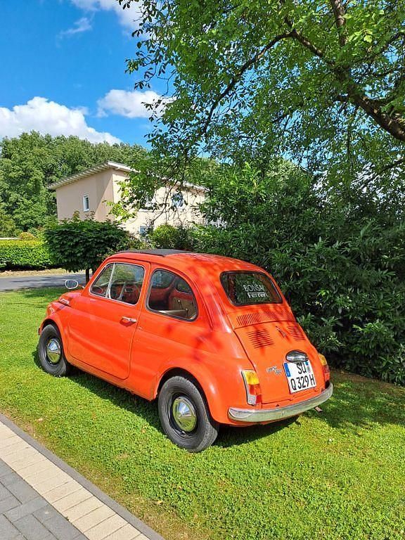Rot Gebraucht 1970 Fiat 500 Kleinwagen | 10.100 € - Bild 1/4