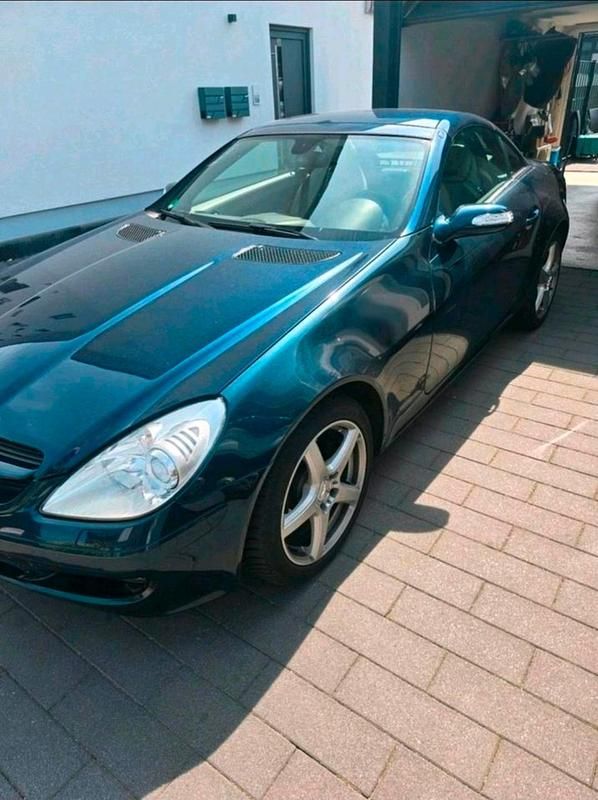 Gebraucht Mercedes SLK280 236 PS (173 kW) 2006 Blau Cabrio