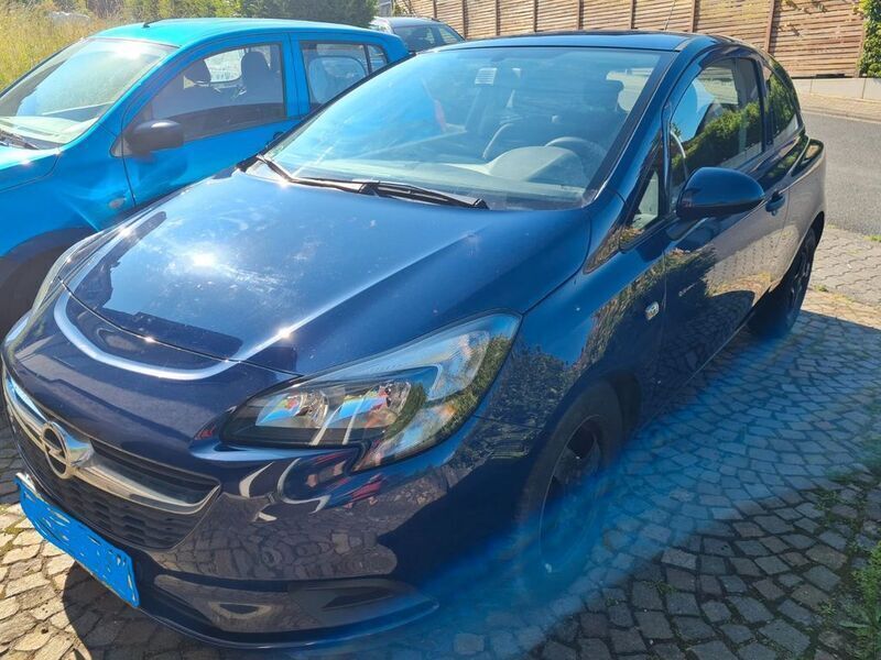 Blau Gebraucht 2016 Opel Corsa Kleinwagen | 4.900 € (Guter Preis) - Bild 1/4