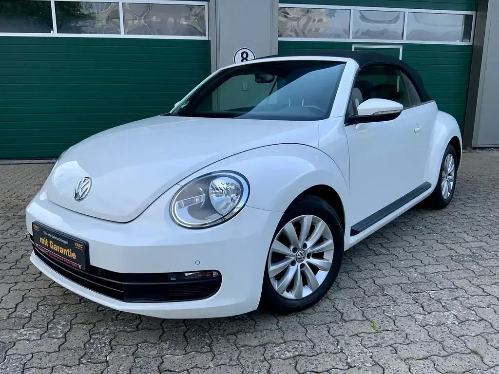 Gebraucht VW Beetle Cabriolet 105 PS (77 kW) 2013 Weiß Cabrio