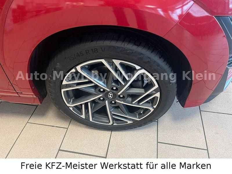 Gebraucht Hyundai Kona N Line 120 PS (88 kW) 2021 Rot SUV