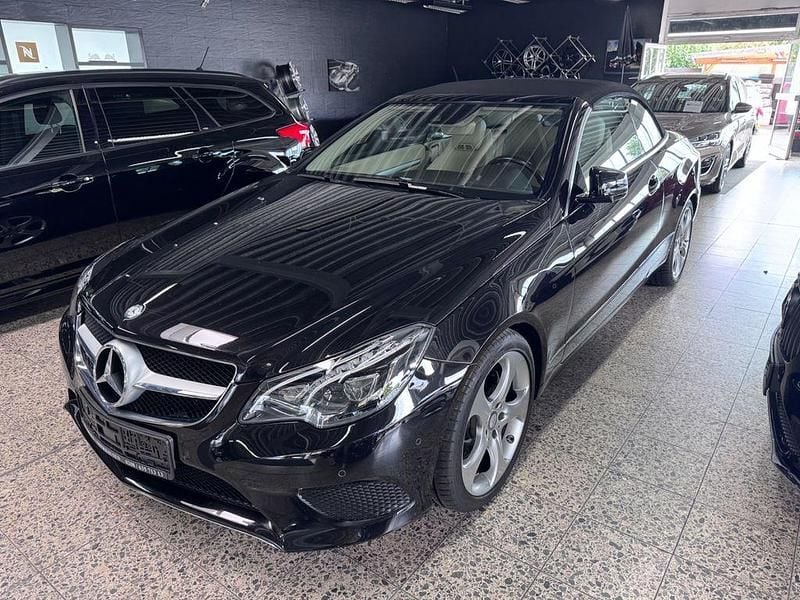 Schwarz Gebraucht 2016 Mercedes E200 Sport Cabrio | 20.750 € (Superpreis) - Bild 1/4