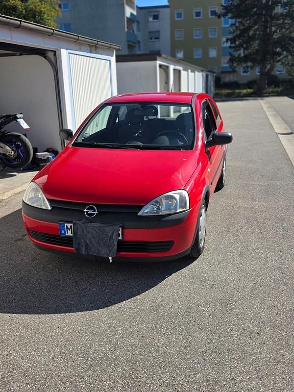 Rot Gebraucht 2002 Opel Corsa Kleinwagen | 2.500 € (Teuer) - Bild 1/4