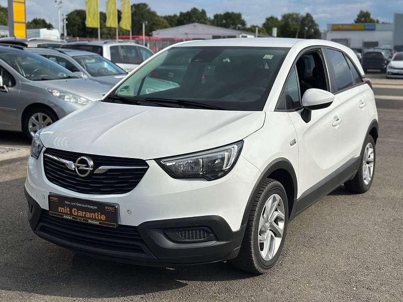 Schneeweiss/olympic/summit whi Gebraucht 2018 Opel Crossland X SUV | 7.990 € (Fairer Preis) - Bild 1/4