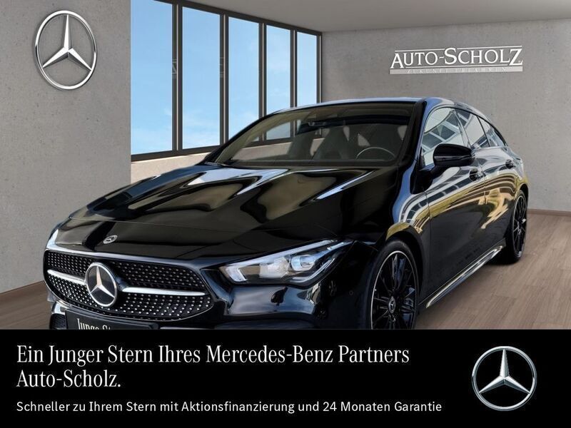 Schwarz Gebraucht 2021 Mercedes CLA250 Shooting Brake AMG Kombi | 32.977 € (Fairer Preis) - Bild 1/4
