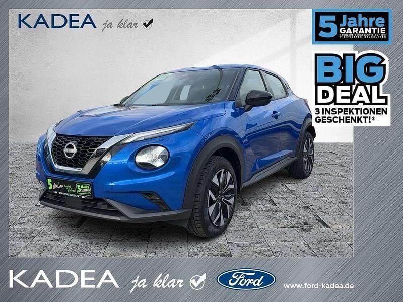 Magnetic blue Gebraucht 2025 Nissan Juke Acenta SUV | 18.880 € (Superpreis) - Bild 1/4