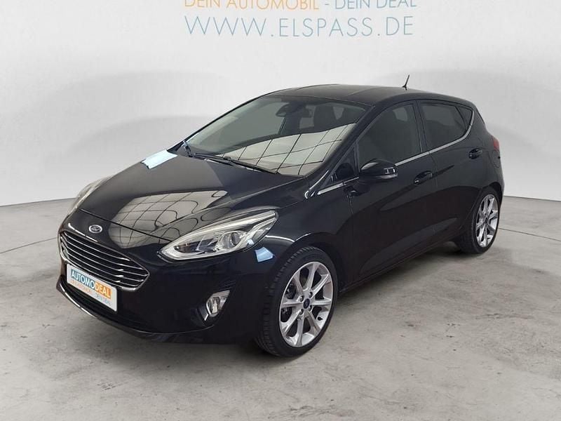 Gebraucht Ford Fiesta Titanium 125 PS (91 kW) 2018 Schwarz Kleinwagen