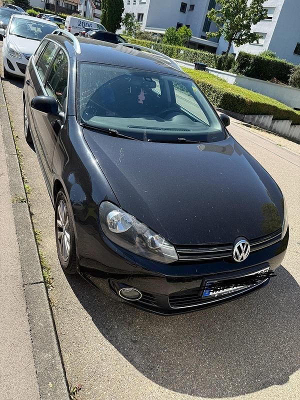 Schwarz Gebraucht 2011 VW Golf VI Style Kombi | 5.100 € (Fairer Preis) - Bild 1/4