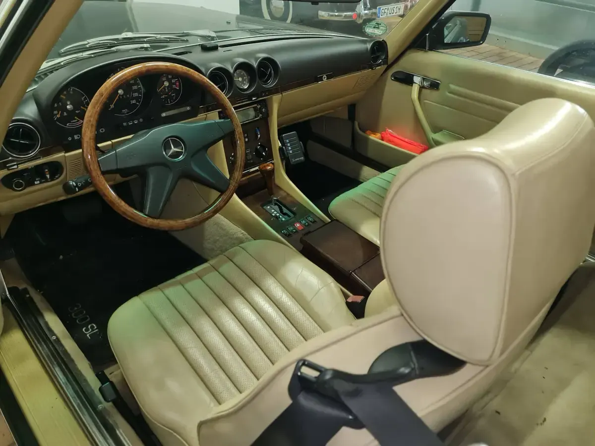 Gebraucht Mercedes SL300 190 PS (139 kW) 1989 Blau Cabrio