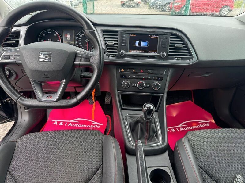 Gebraucht Seat Leon FR-Line 150 PS (110 kW) 2015 Schwarz Limousine