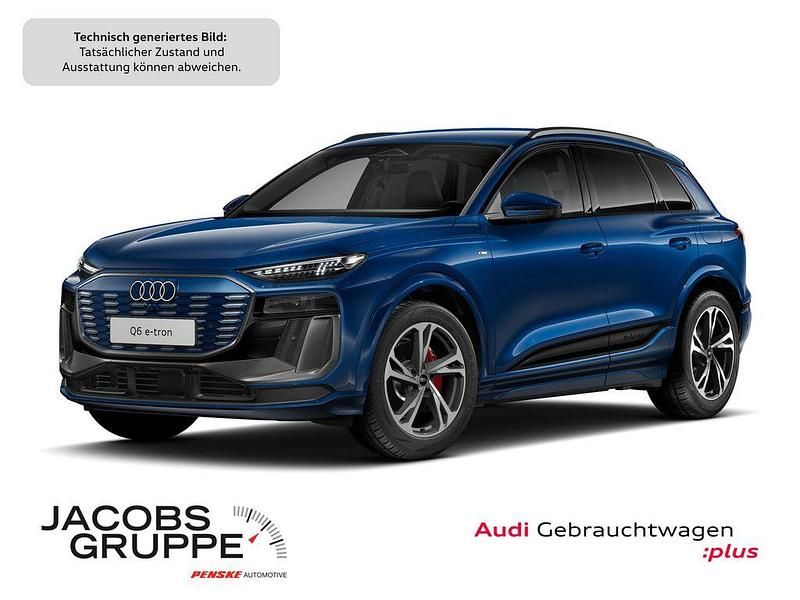 Ascariblau Gebraucht 2025 Audi Q6 e-tron S-Line SUV | 69.470 € (Superpreis) - Bild 1/4