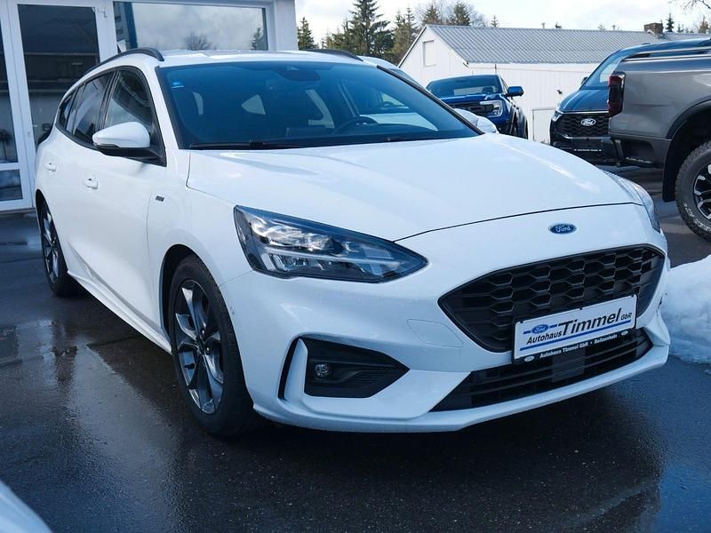 Gebraucht Ford Focus ST-Line 150 PS (110 kW) 2019 Weiß Kombi