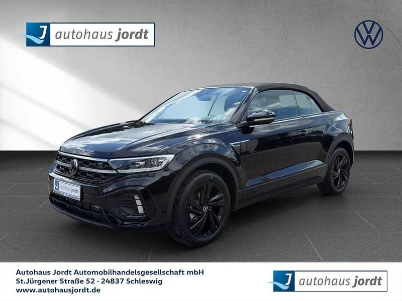 Neu VW T-Roc Cabriolet R-line 150 PS (110 kW) 2025 Schwarz Cabrio