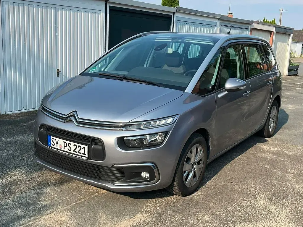 Gebraucht Citroën C4 SpaceTourer PureTech 131 PS (96 kW) 2021 Grau Van / Kleinbus