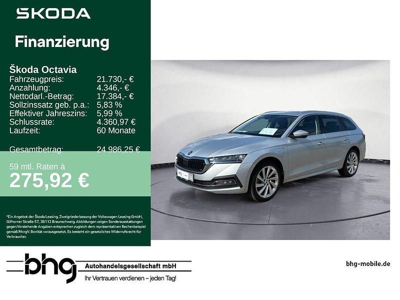 Gebraucht Skoda Octavia Style 204 PS (150 kW) 2021 Silber Kombi