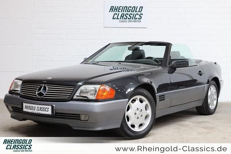 Schwarz Gebraucht 1993 Mercedes SL500 Cabrio | 23.850 € - Bild 1/3