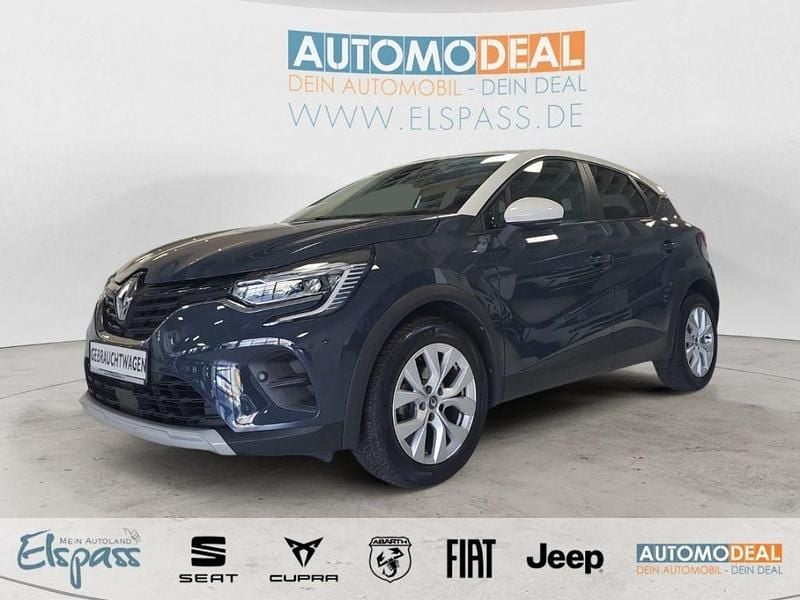 Blau Gebraucht 2021 Renault Captur SUV | 13.689 € (Fairer Preis) - Bild 1/4