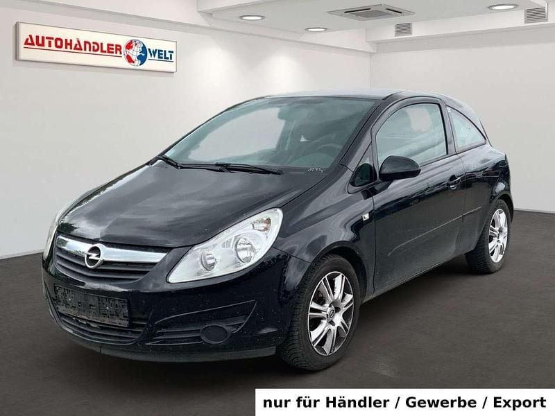 Schwarz Gebraucht 2007 Opel Corsa Catch Me Kleinwagen | 749 € (Superpreis) - Bild 1/3