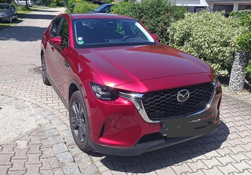 Rot Gebraucht 2022 Mazda CX-60 Prime-Line SUV | 30.590 € (Superpreis) - Bild 1/4