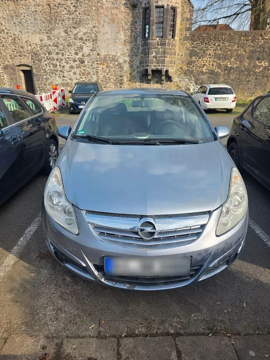 Gebraucht Opel Corsa Edition 60 PS (44 kW) 2009 Grau Kleinwagen