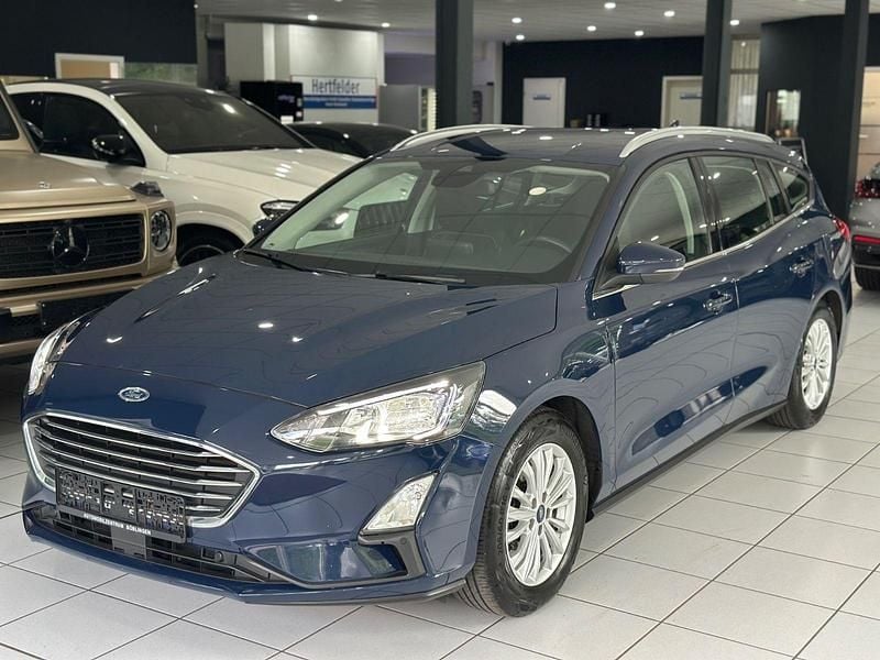 Blau Gebraucht 2020 Ford Focus Titanium X Kombi | 9.990 € (Guter Preis) - Bild 1/4