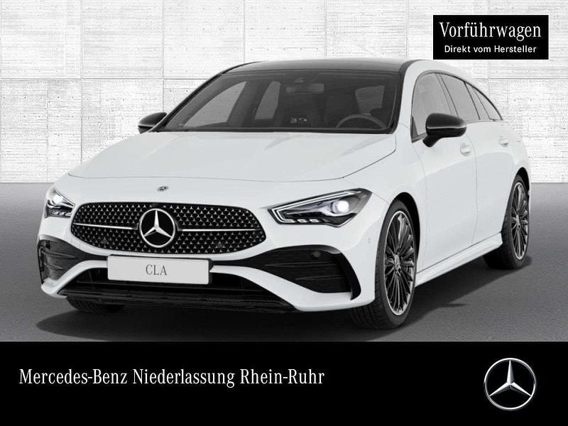 Polarweiß Gebraucht 2024 Mercedes CLA200 AMG Kombi | 42.990 € - Bild 1/4