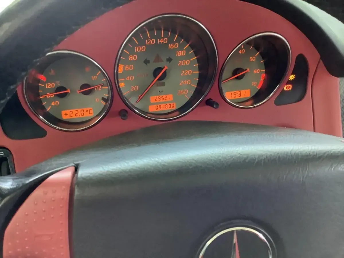 Gebraucht Mercedes SLK200 136 PS (100 kW) 1999 Silber Cabrio