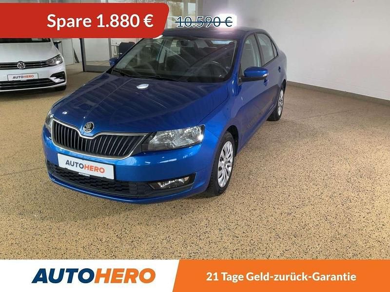 Gebraucht Skoda Rapid Active 95 PS (69 kW) 2019 Modra race/race blue Limousine