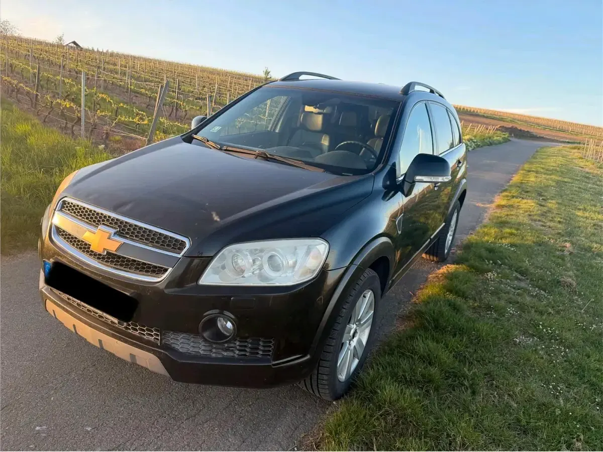Brugt Chevrolet Captiva 150 HK (110 kW) 2007 Sort SUV