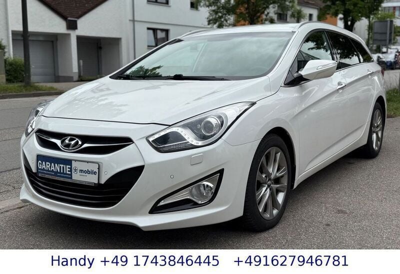 Weiß Gebraucht 2014 Hyundai i40 Edition Kombi | 6.990 € (Guter Preis) - Bild 1/4