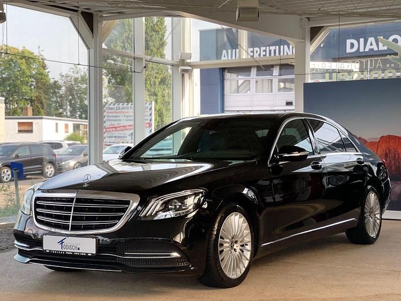 Schwarz Gebraucht 2020 Mercedes S350 Limousine | 46.870 € (Superpreis) - Bild 1/4
