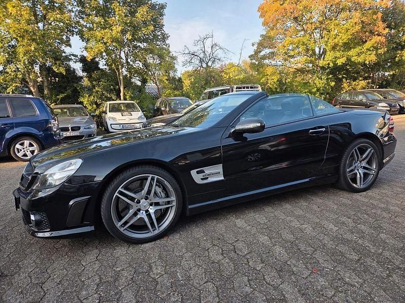 Gebraucht Mercedes SL63 AMG AMG 525 PS (386 kW) 2009 Schwarz Cabrio