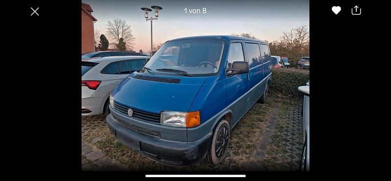 Blau Gebraucht 1997 VW T4 Van | 1.000 € (Fairer Preis) - Bild 1/4