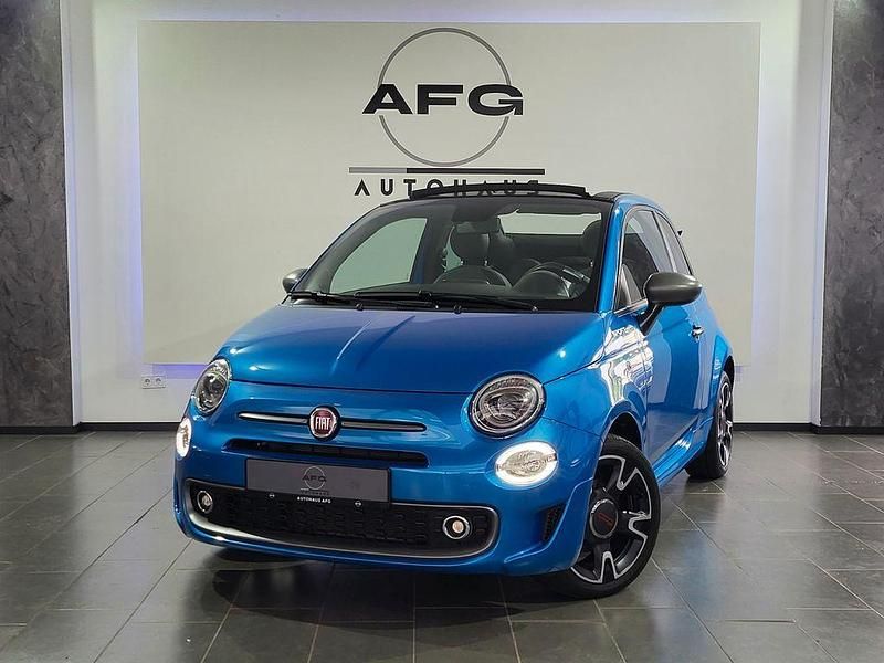 Blau Gebraucht 2021 Fiat 500C Sport Cabrio | 14.995 € (Etwas zu teuer) - Bild 1/4