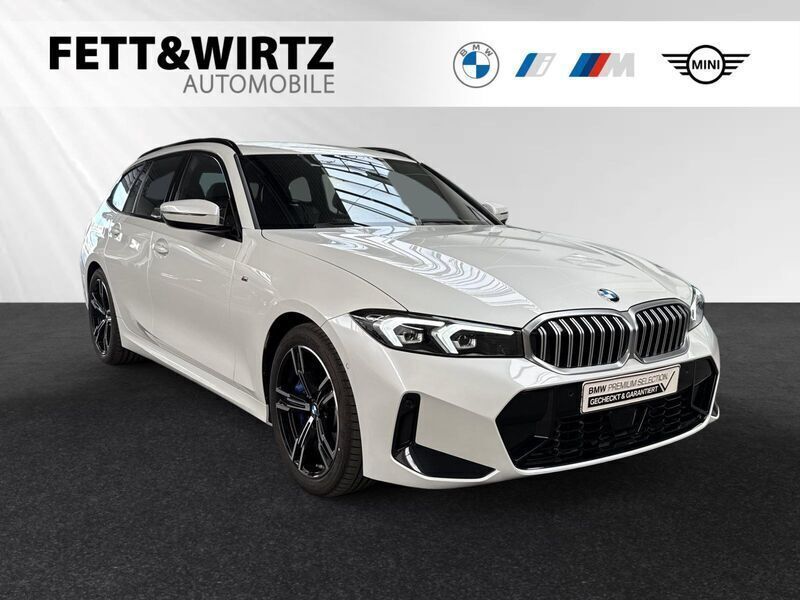 Mineralweiss metallic Gebraucht 2024 BMW 330 M Sport Kombi | 39.400 € (Superpreis) - Bild 1/3