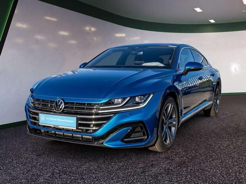 Gebraucht VW Arteon R-line 200 PS (147 kW) 2022 Eisvogelblau Coupé