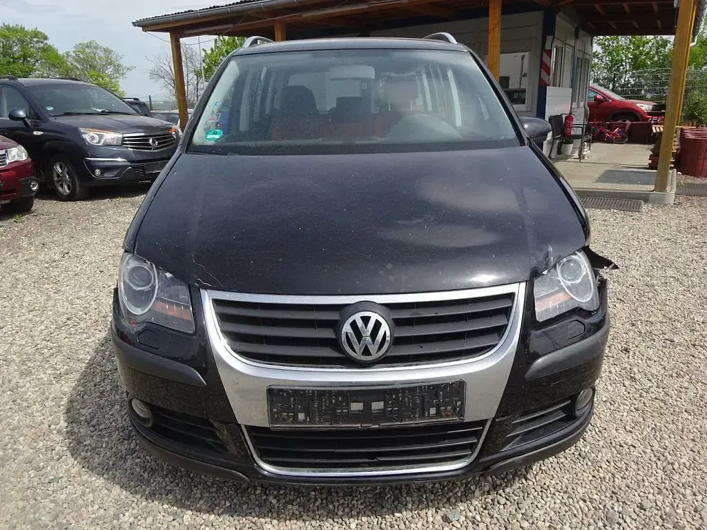 Gebraucht VW Touran Cross 140 PS (102 kW) 2007 Schwarz Van / Kleinbus