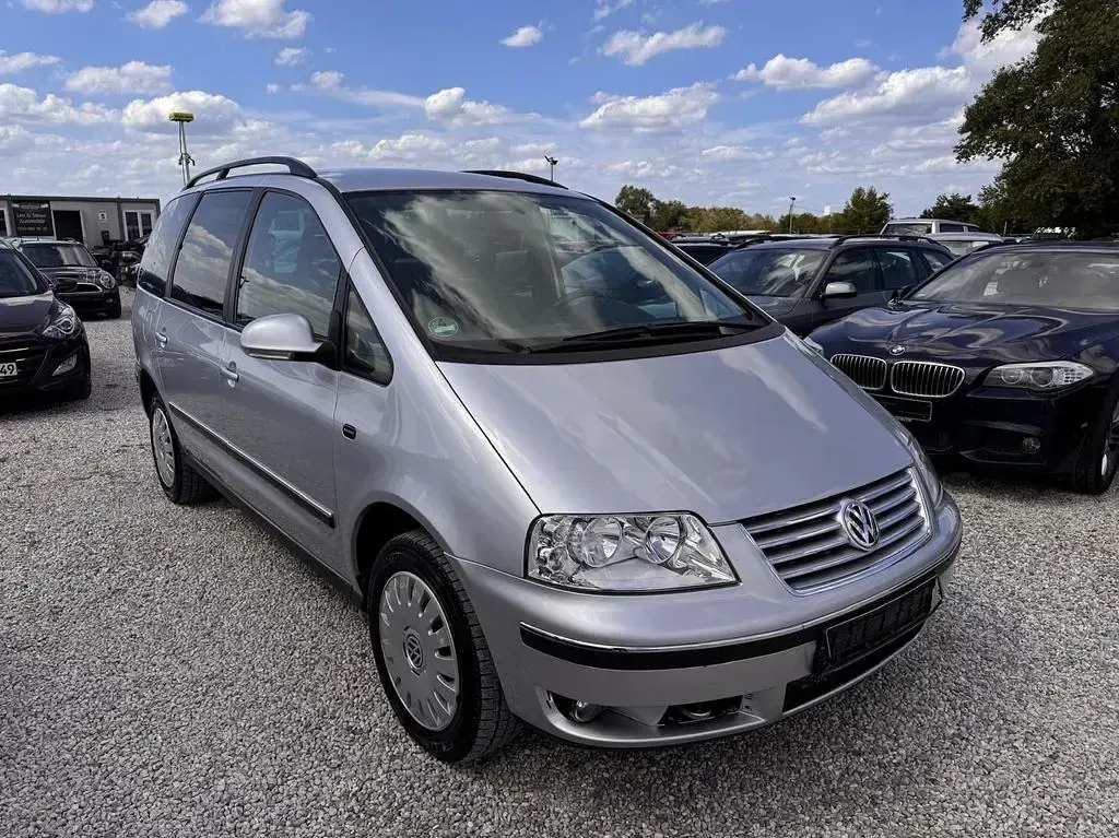 Gebraucht VW Sharan 116 PS (85 kW) 2007 Silber Van / Kleinbus