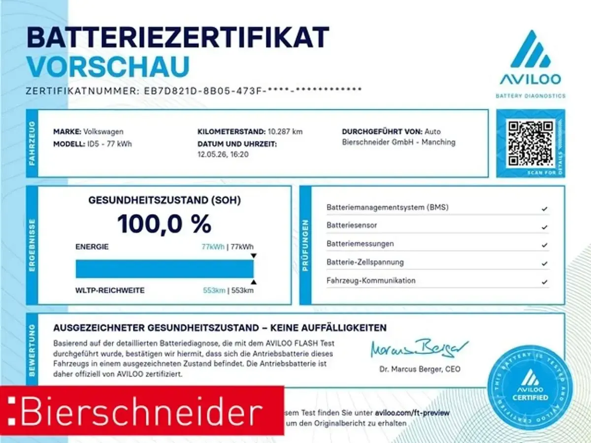 Gebraucht VW ID.5 Pro 210 kW (286 PS) 2025 Blau SUV